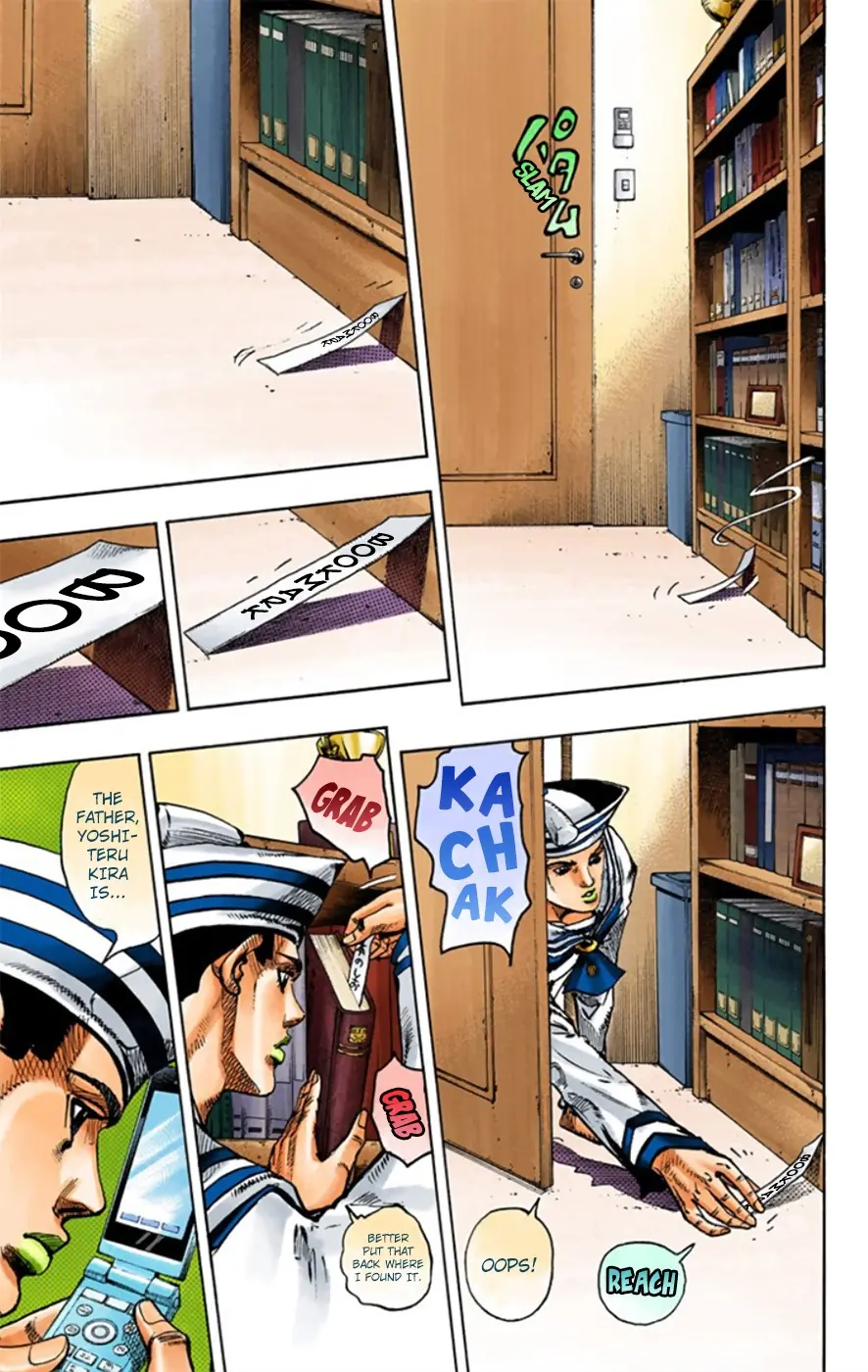 JoJo's Bizarre Adventure, Part 8: JoJolion Colored Manga, chapter 11, page 29