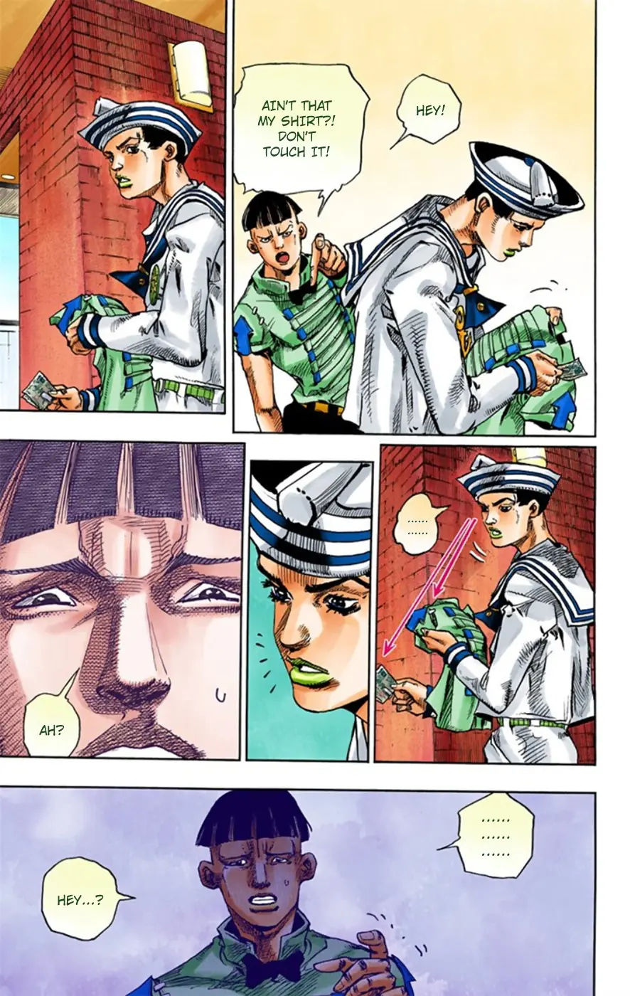 JoJo's Bizarre Adventure, Part 8: JoJolion Colored Manga, chapter 12, page 6