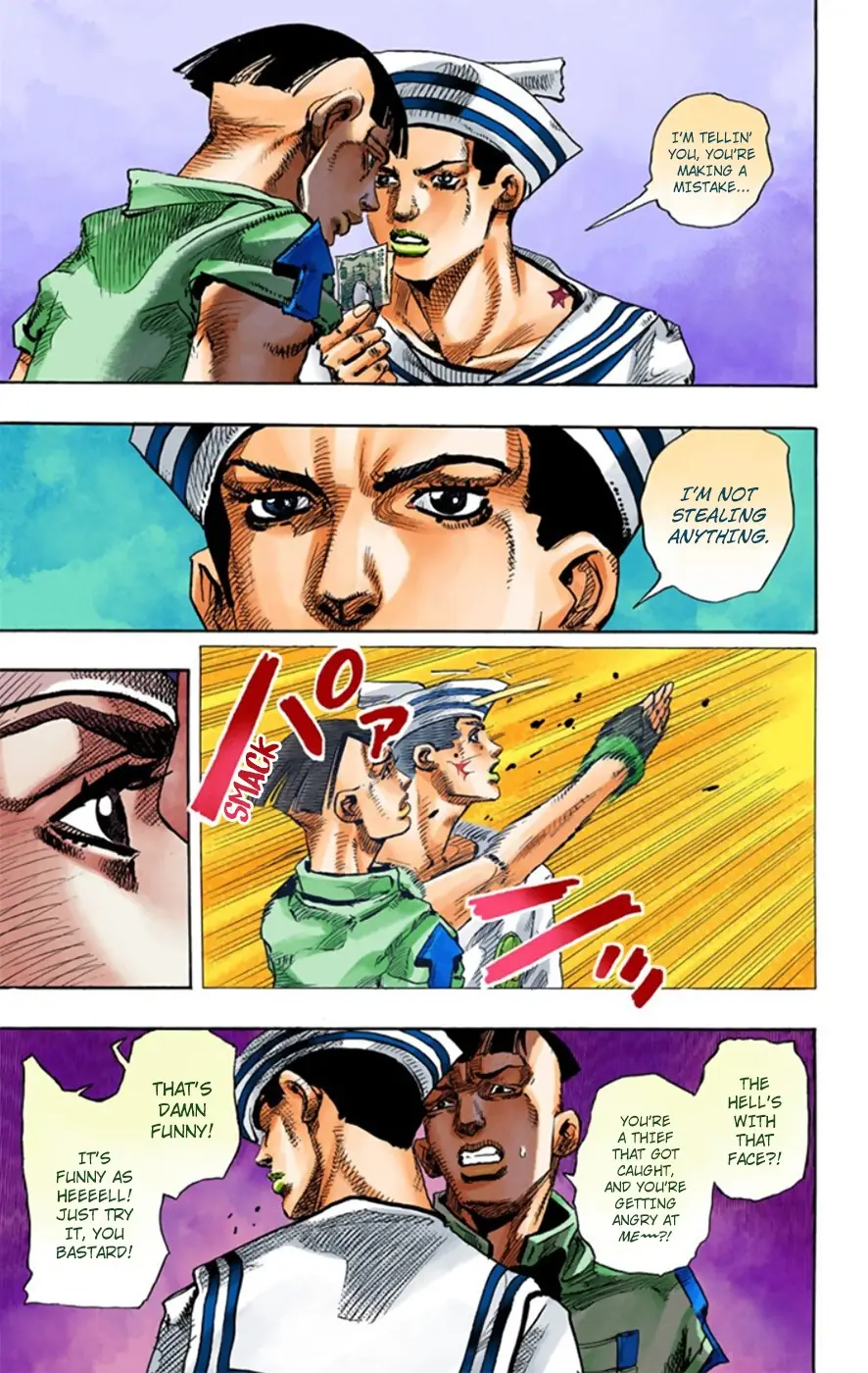 JoJo's Bizarre Adventure, Part 8: JoJolion Colored Manga, chapter 12, page 10