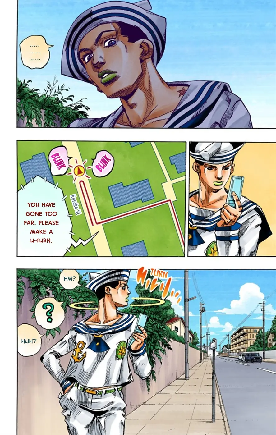 JoJo's Bizarre Adventure, Part 8: JoJolion Colored Manga, chapter 12, page 25