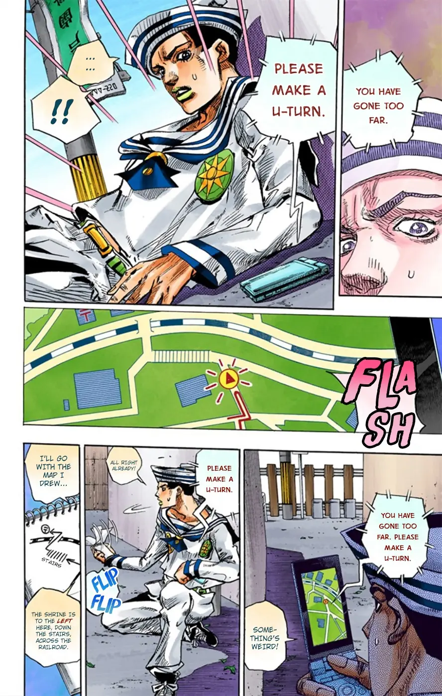 JoJo's Bizarre Adventure, Part 8: JoJolion Colored Manga, chapter 12, page 37