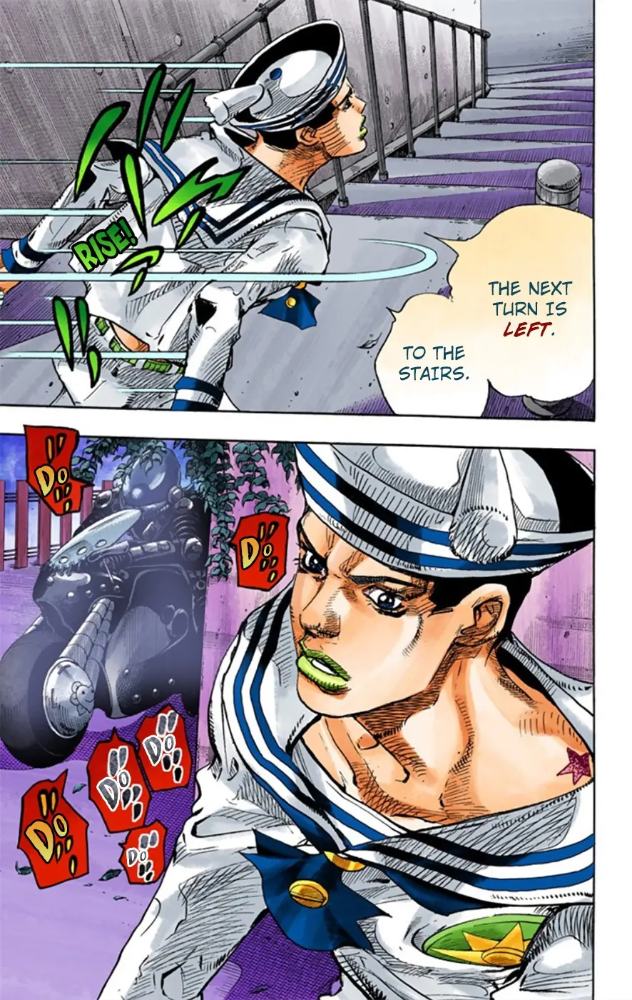 JoJo's Bizarre Adventure, Part 8: JoJolion Colored Manga, chapter 12, page 38