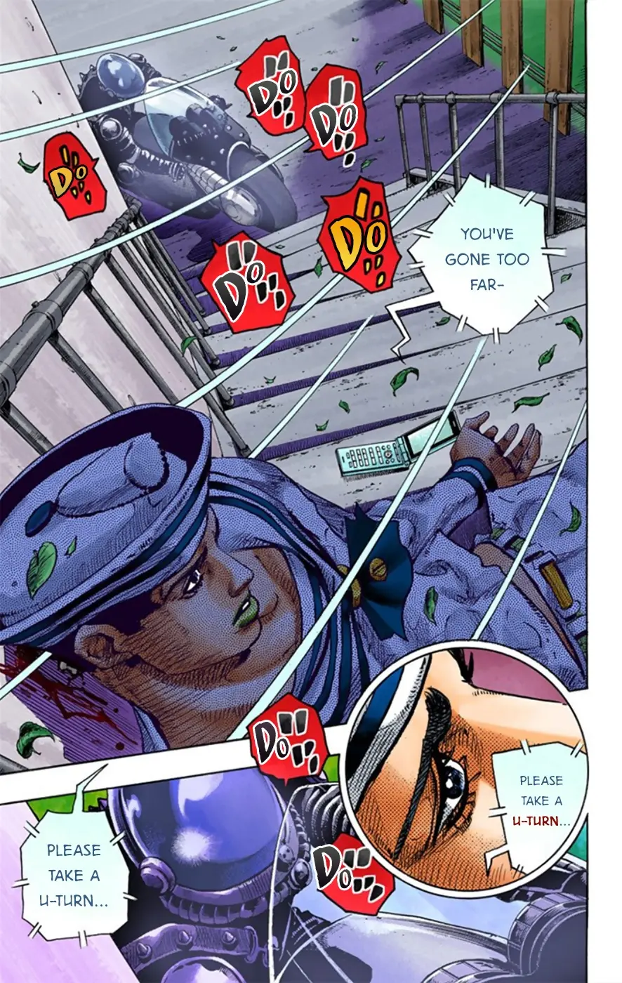 JoJo's Bizarre Adventure, Part 8: JoJolion Colored Manga, chapter 12, page 45