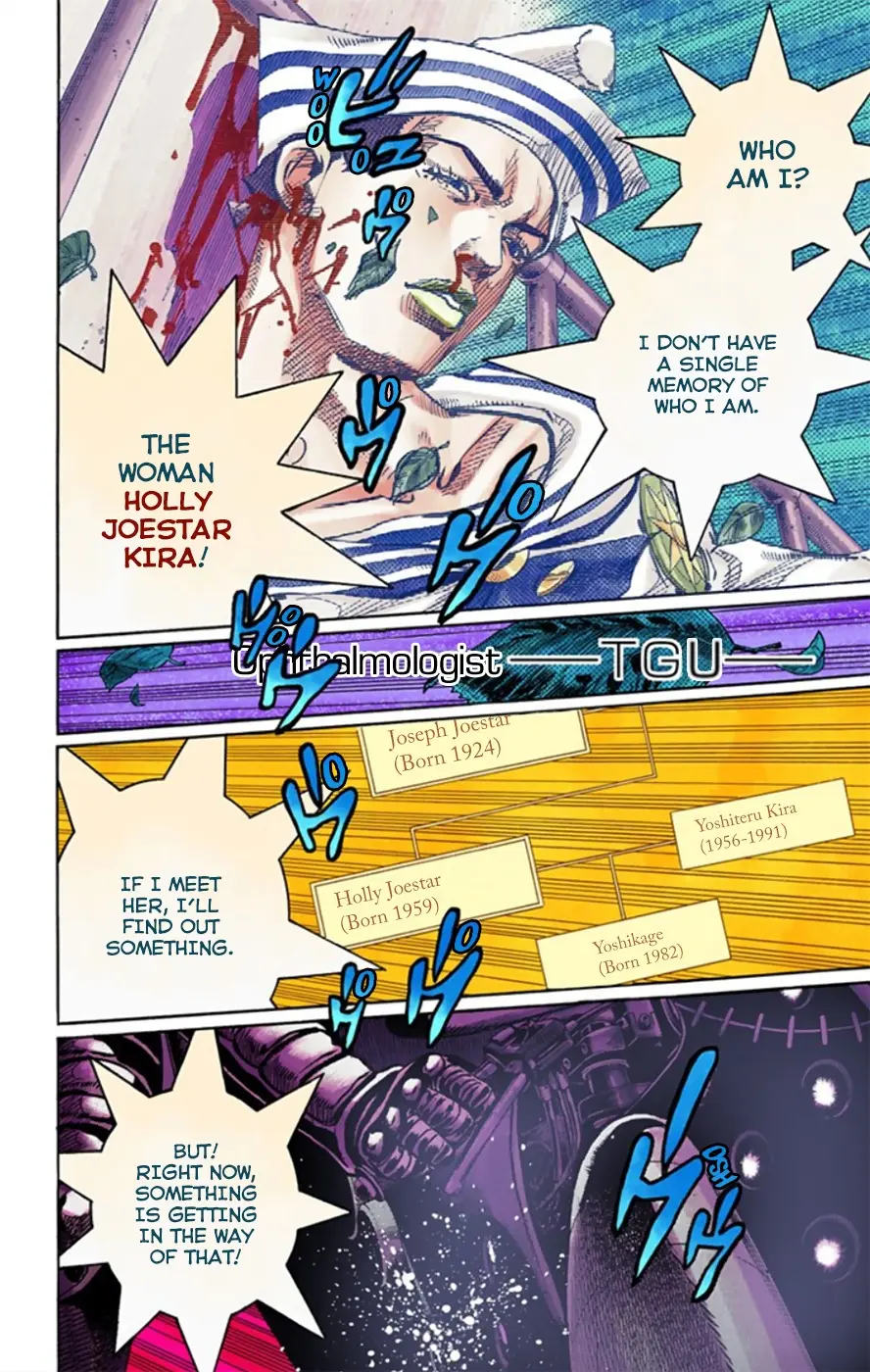 JoJo's Bizarre Adventure, Part 8: JoJolion Colored Manga, chapter 13, page 3