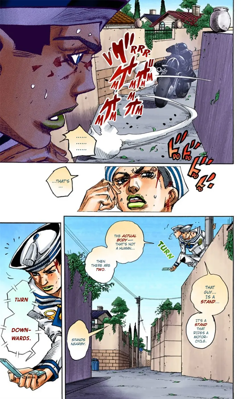 JoJo's Bizarre Adventure, Part 8: JoJolion Colored Manga, chapter 13, page 26