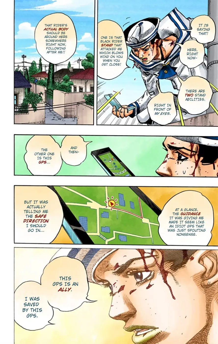 JoJo's Bizarre Adventure, Part 8: JoJolion Colored Manga, chapter 13, page 27