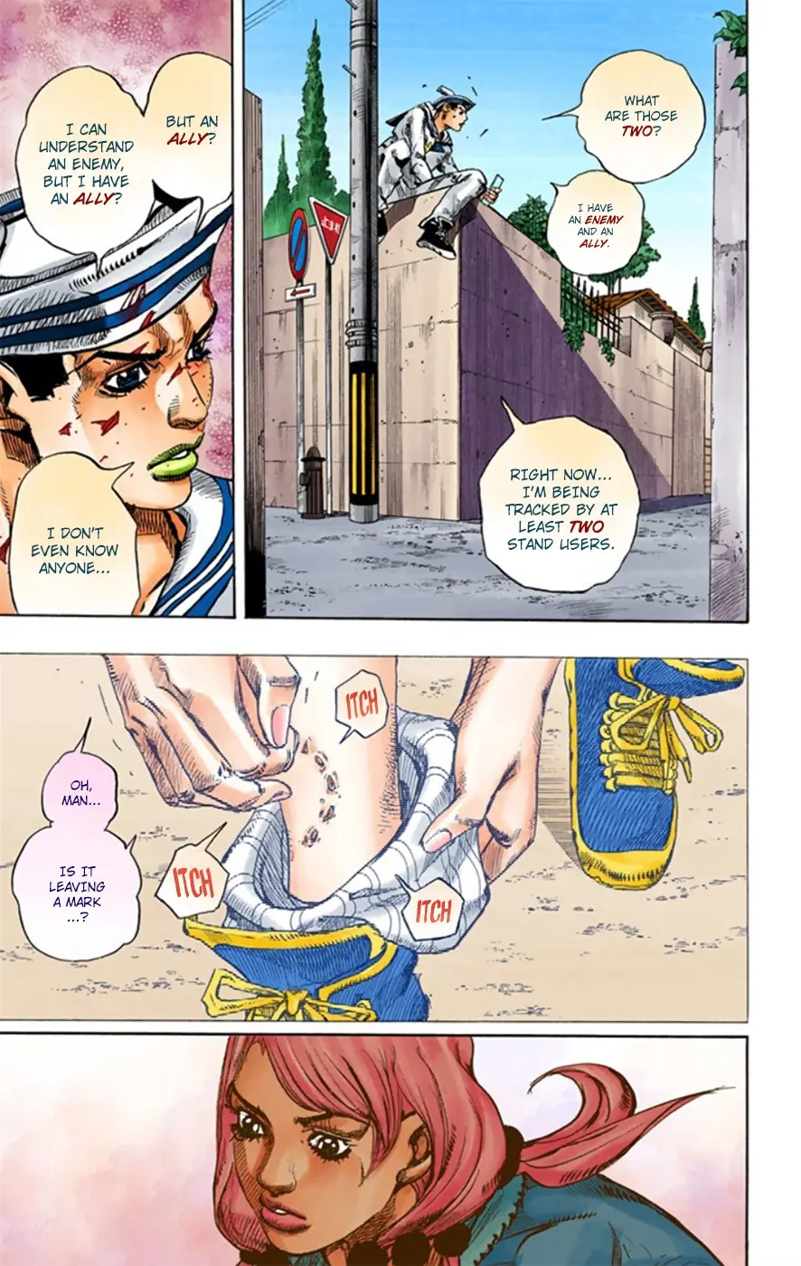 JoJo's Bizarre Adventure, Part 8: JoJolion Colored Manga, chapter 13, page 28