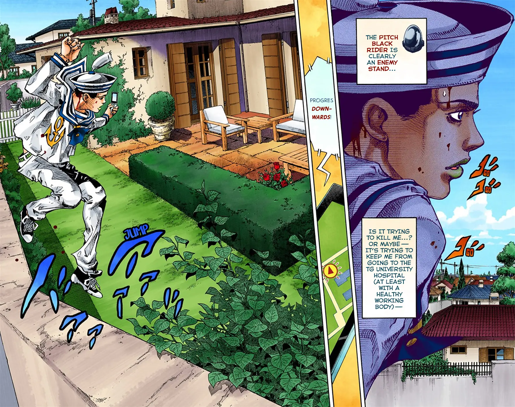 JoJo's Bizarre Adventure, Part 8: JoJolion Colored Manga, chapter 14, page 20