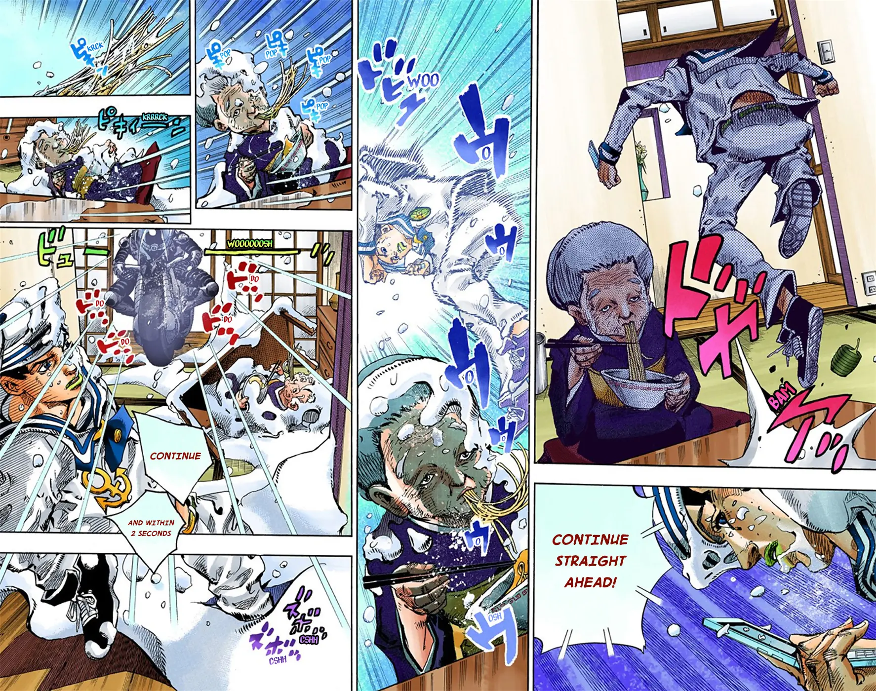 JoJo's Bizarre Adventure, Part 8: JoJolion Colored Manga, chapter 14, page 27