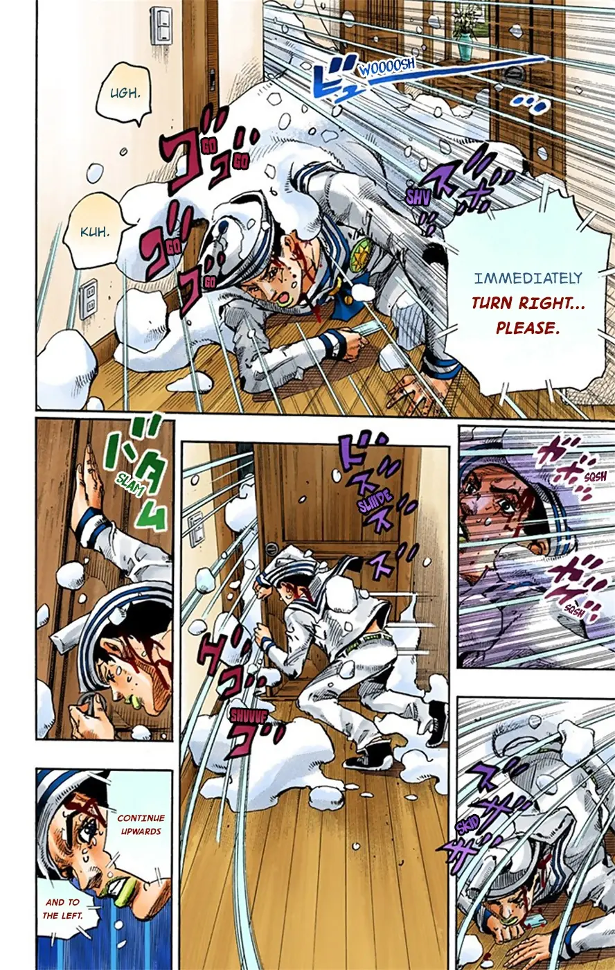 JoJo's Bizarre Adventure, Part 8: JoJolion Colored Manga, chapter 14, page 28