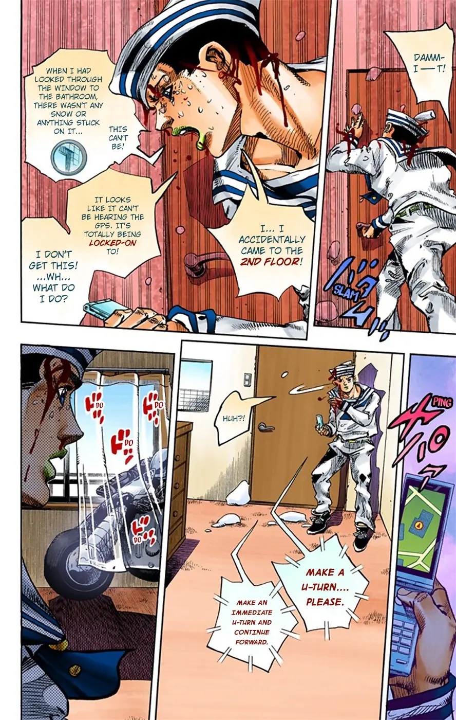 JoJo's Bizarre Adventure, Part 8: JoJolion Colored Manga, chapter 14, page 38