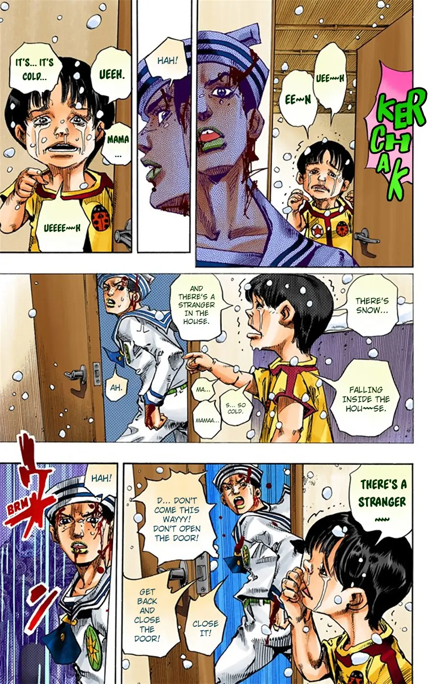 JoJo's Bizarre Adventure, Part 8: JoJolion Colored Manga, chapter 14, page 41