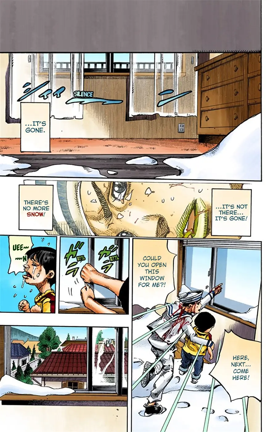 JoJo's Bizarre Adventure, Part 8: JoJolion Colored Manga, chapter 14, page 45