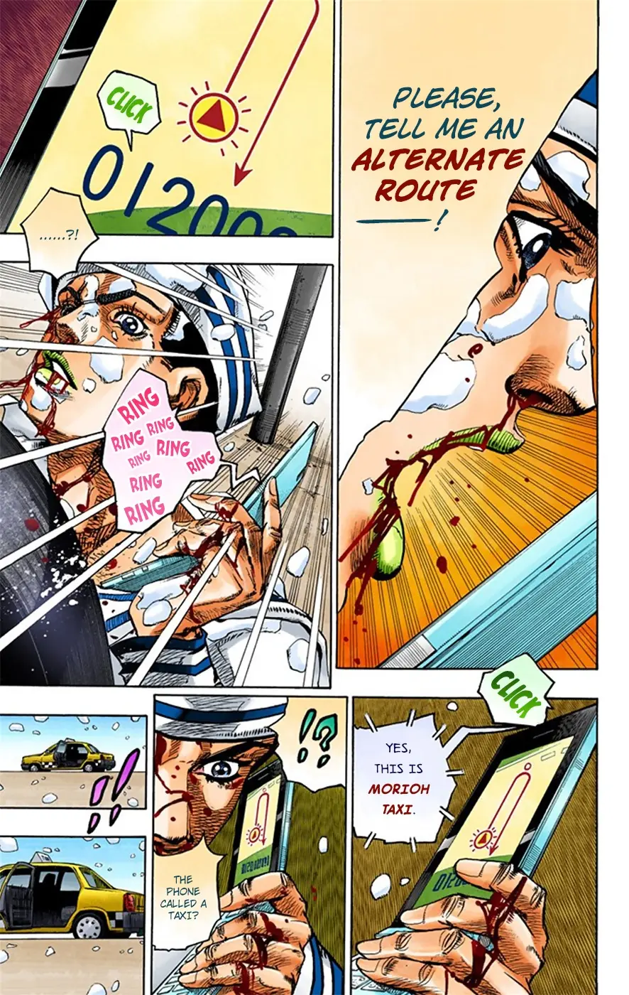 JoJo's Bizarre Adventure, Part 8: JoJolion Colored Manga, chapter 16, page 8