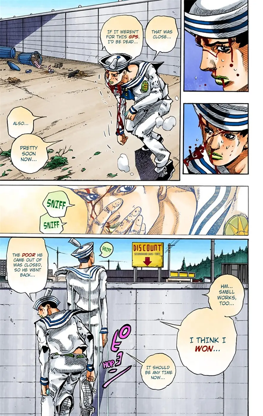 JoJo's Bizarre Adventure, Part 8: JoJolion Colored Manga, chapter 16, page 12