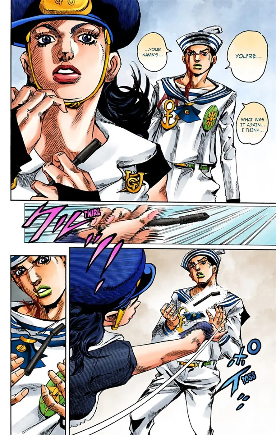 JoJo's Bizarre Adventure, Part 8: JoJolion Colored Manga, chapter 16, page 17
