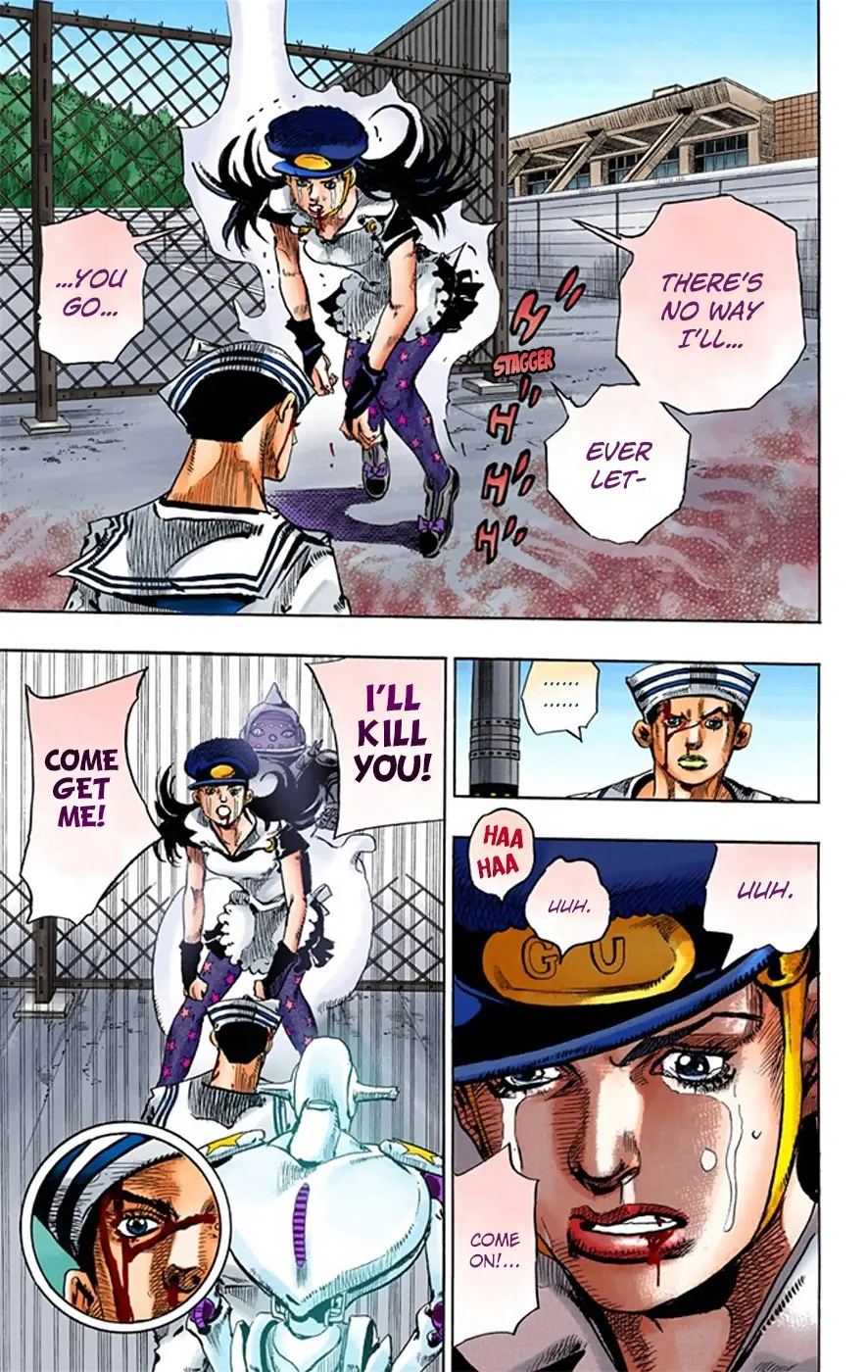 JoJo's Bizarre Adventure, Part 8: JoJolion Colored Manga, chapter 16, page 24