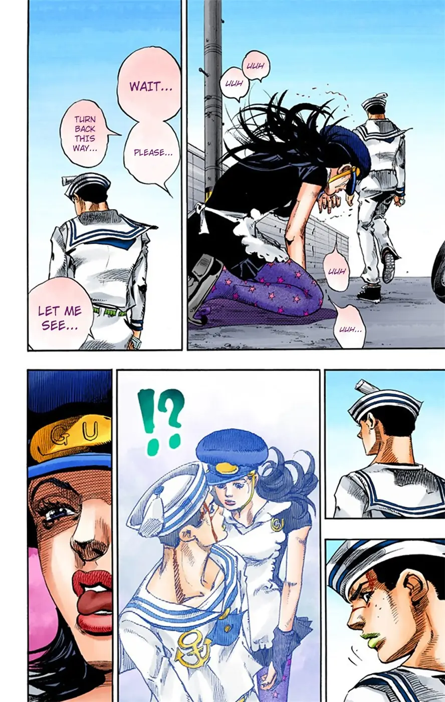 JoJo's Bizarre Adventure, Part 8: JoJolion Colored Manga, chapter 16, page 27
