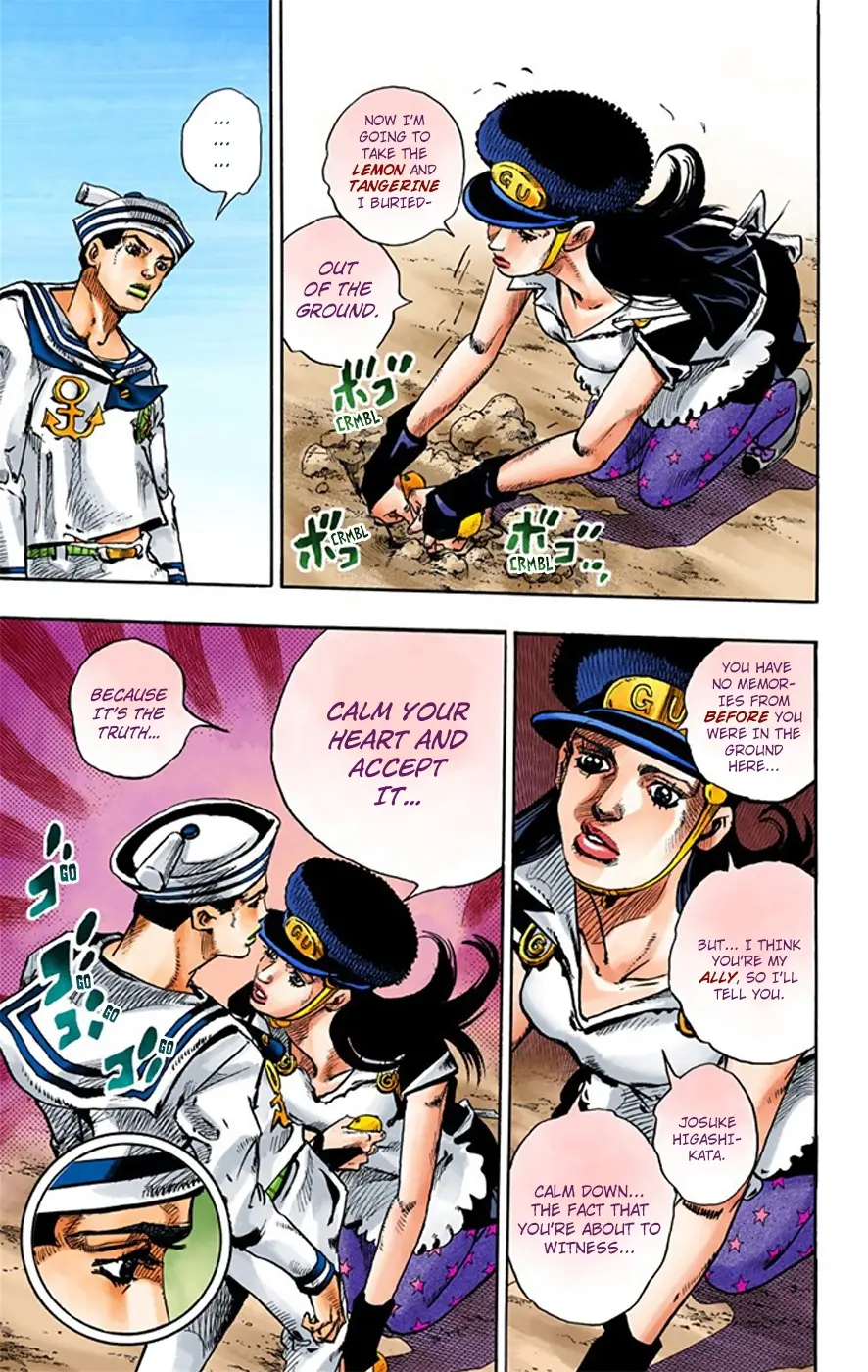 JoJo's Bizarre Adventure, Part 8: JoJolion Colored Manga, chapter 17, page 25