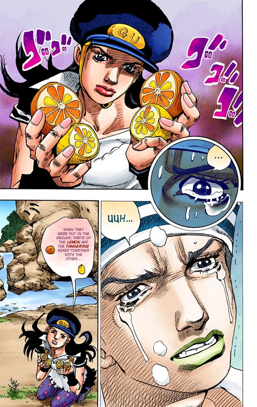 JoJo's Bizarre Adventure, Part 8: JoJolion Colored Manga, chapter 17, page 27