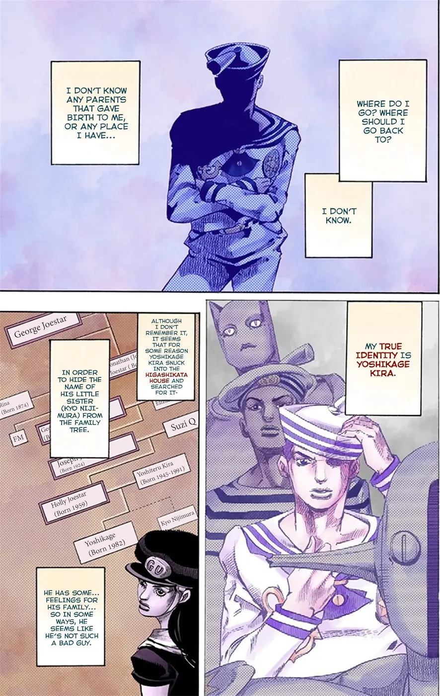 JoJo's Bizarre Adventure, Part 8: JoJolion Colored Manga, chapter 18, page 4