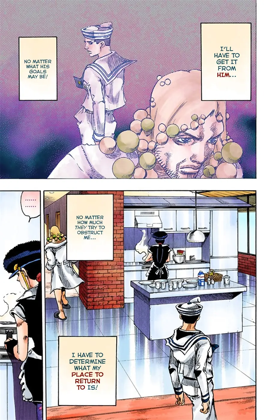 JoJo's Bizarre Adventure, Part 8: JoJolion Colored Manga, chapter 18, page 6