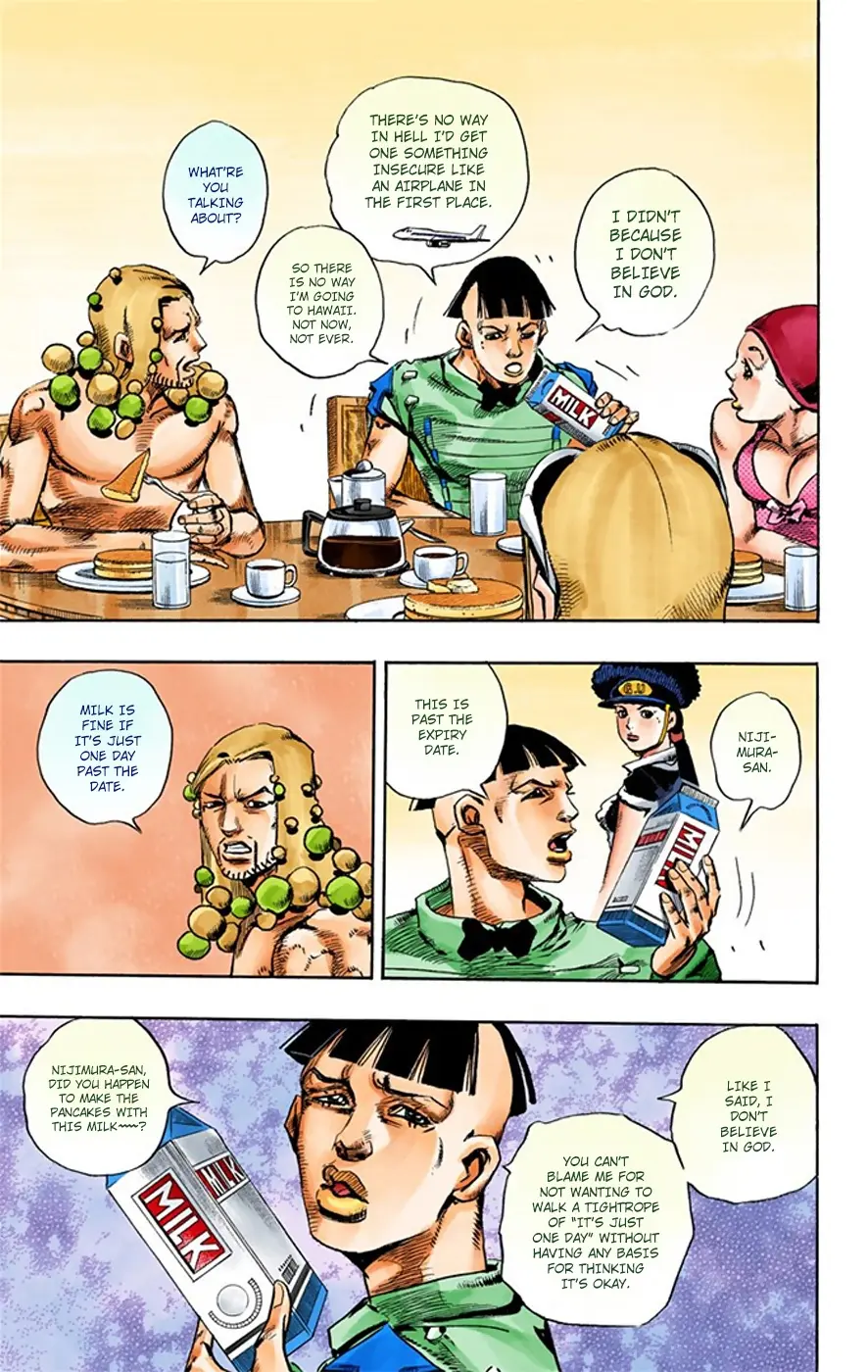 JoJo's Bizarre Adventure, Part 8: JoJolion Colored Manga, chapter 18, page 10