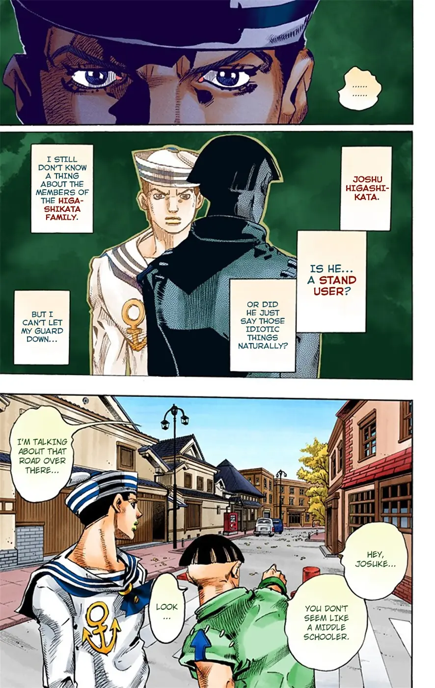 JoJo's Bizarre Adventure, Part 8: JoJolion Colored Manga, chapter 18, page 18