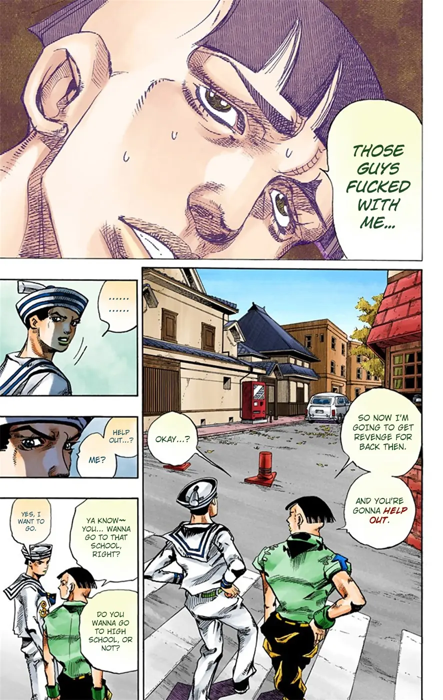 JoJo's Bizarre Adventure, Part 8: JoJolion Colored Manga, chapter 18, page 20