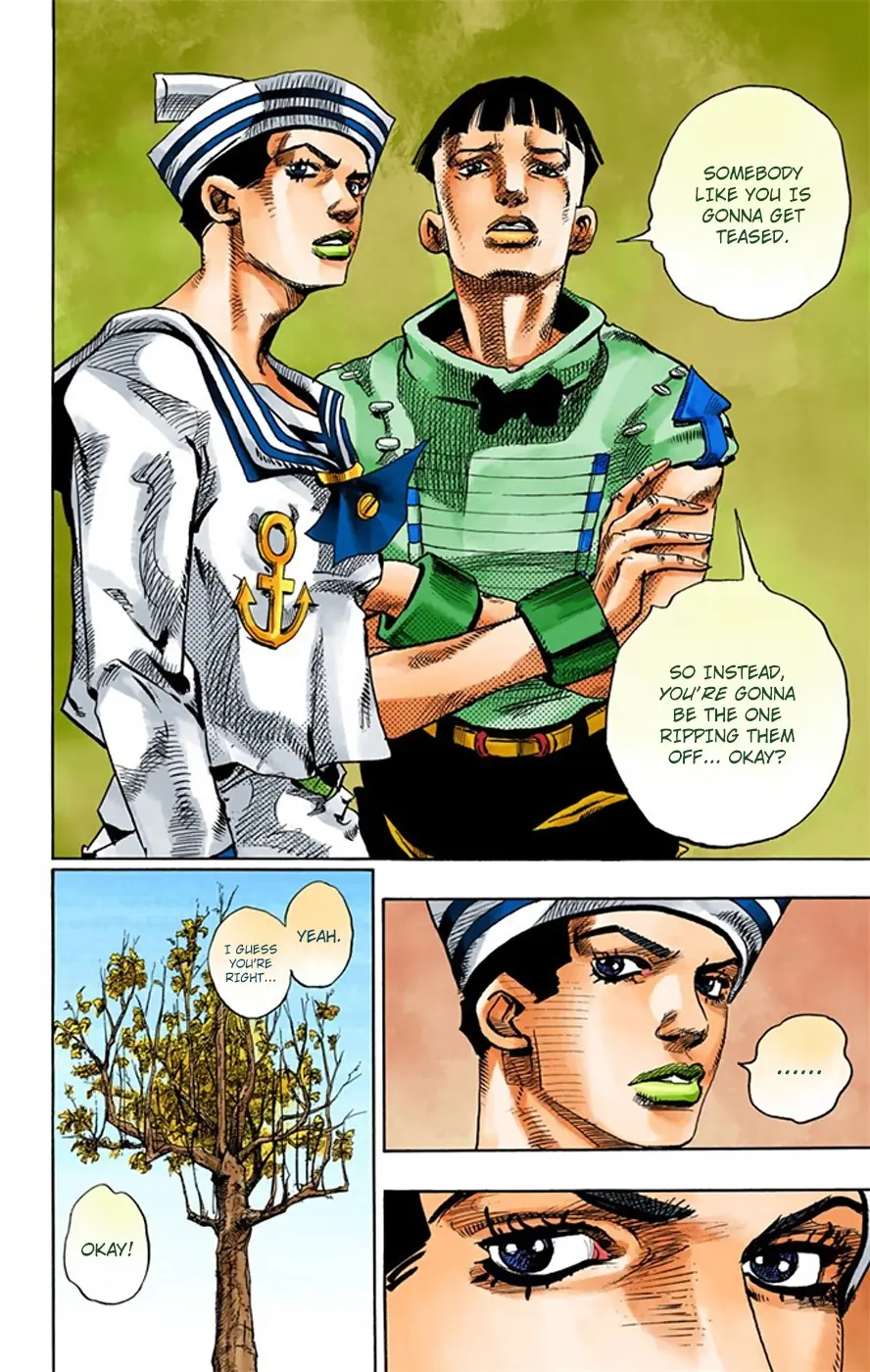 JoJo's Bizarre Adventure, Part 8: JoJolion Colored Manga, chapter 18, page 23