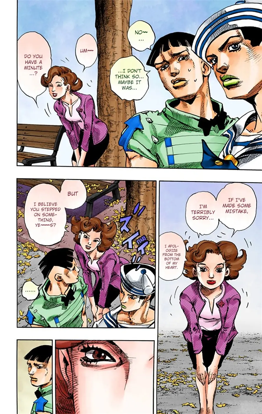 JoJo's Bizarre Adventure, Part 8: JoJolion Colored Manga, chapter 18, page 27