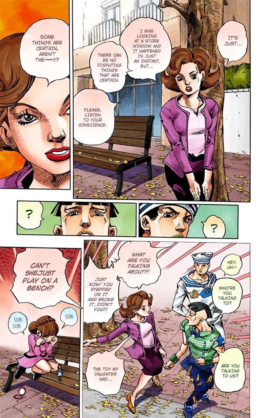JoJo's Bizarre Adventure, Part 8: JoJolion Colored Manga, chapter 18, page 28