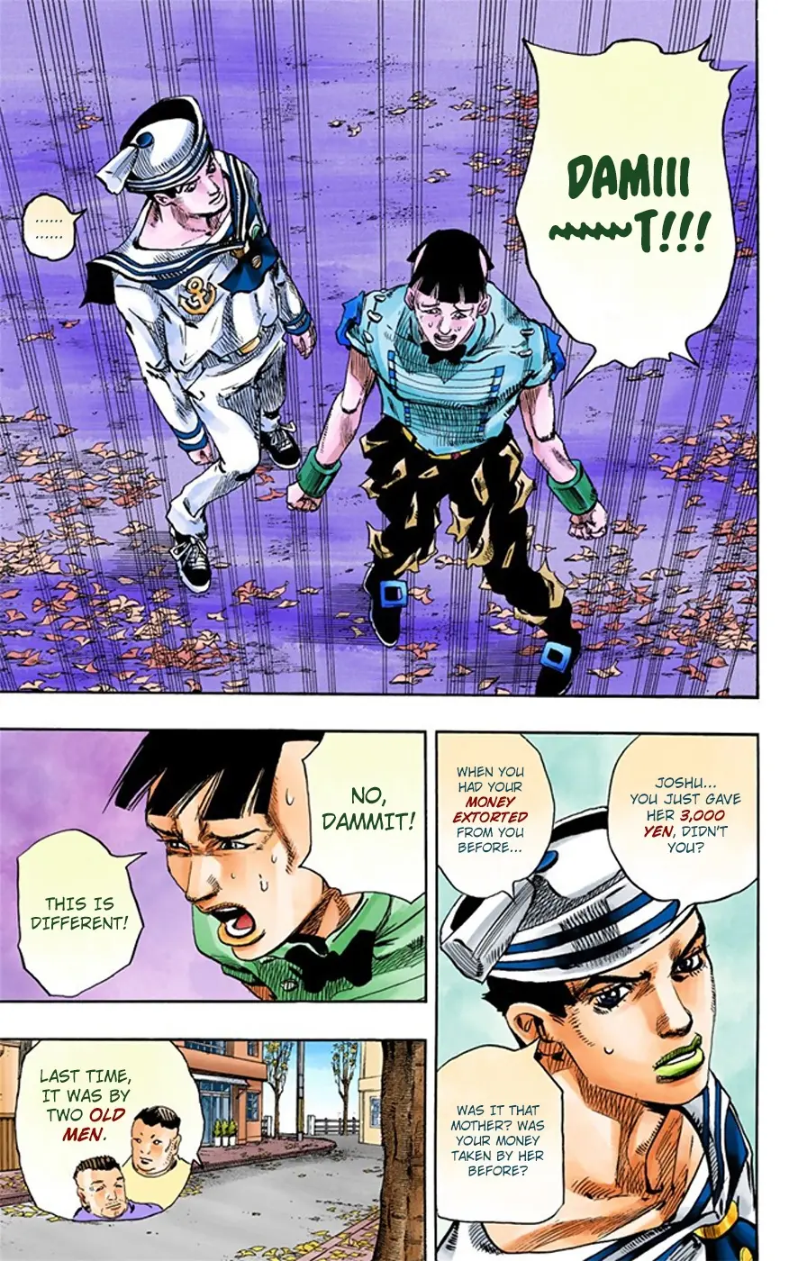 JoJo's Bizarre Adventure, Part 8: JoJolion Colored Manga, chapter 18, page 36