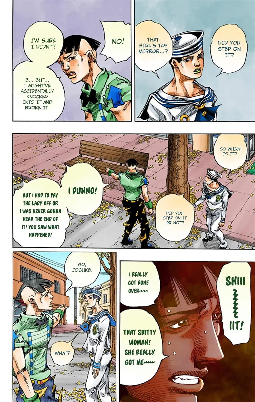 JoJo's Bizarre Adventure, Part 8: JoJolion Colored Manga, chapter 18, page 37