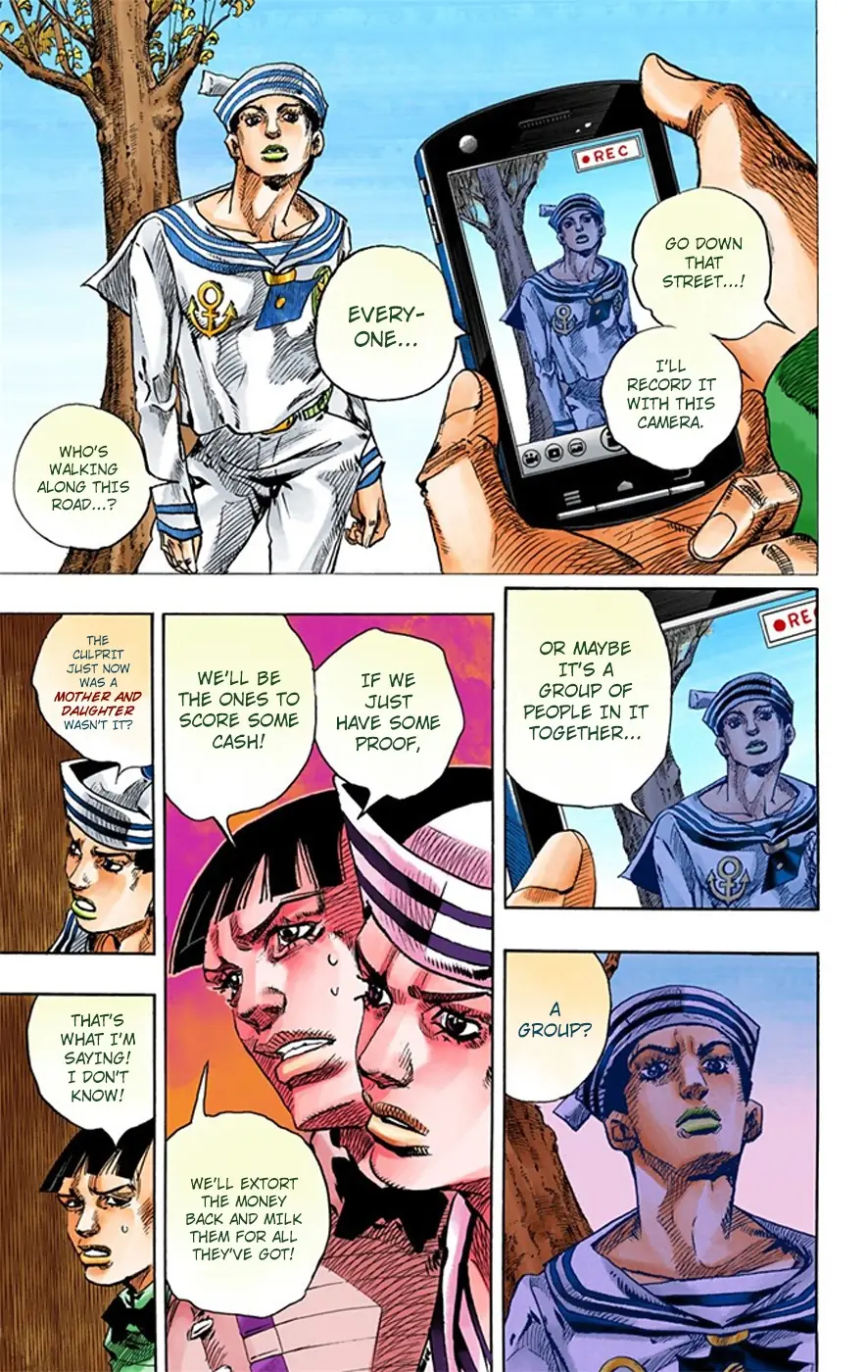 JoJo's Bizarre Adventure, Part 8: JoJolion Colored Manga, chapter 18, page 38