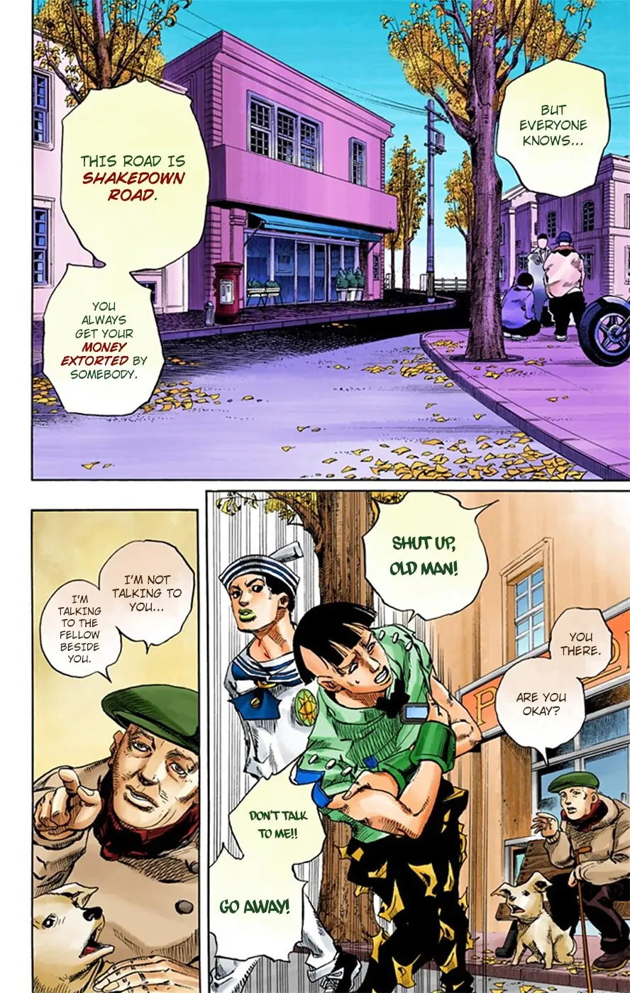 JoJo's Bizarre Adventure, Part 8: JoJolion Colored Manga, chapter 18, page 39