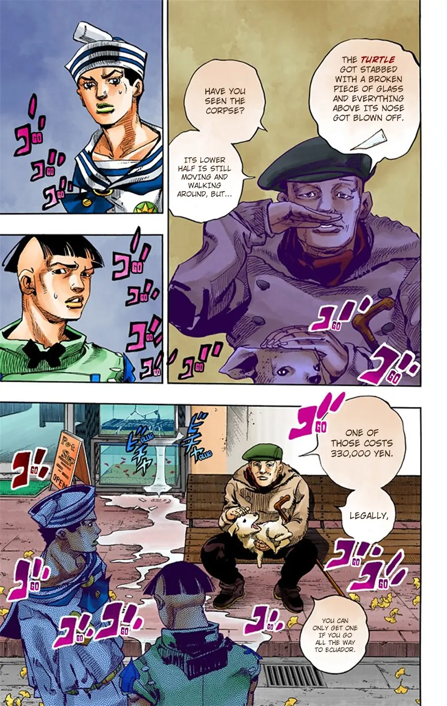 JoJo's Bizarre Adventure, Part 8: JoJolion Colored Manga, chapter 18, page 42