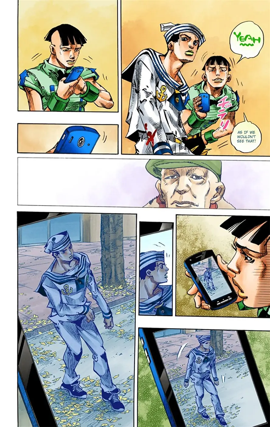 JoJo's Bizarre Adventure, Part 8: JoJolion Colored Manga, chapter 18, page 45