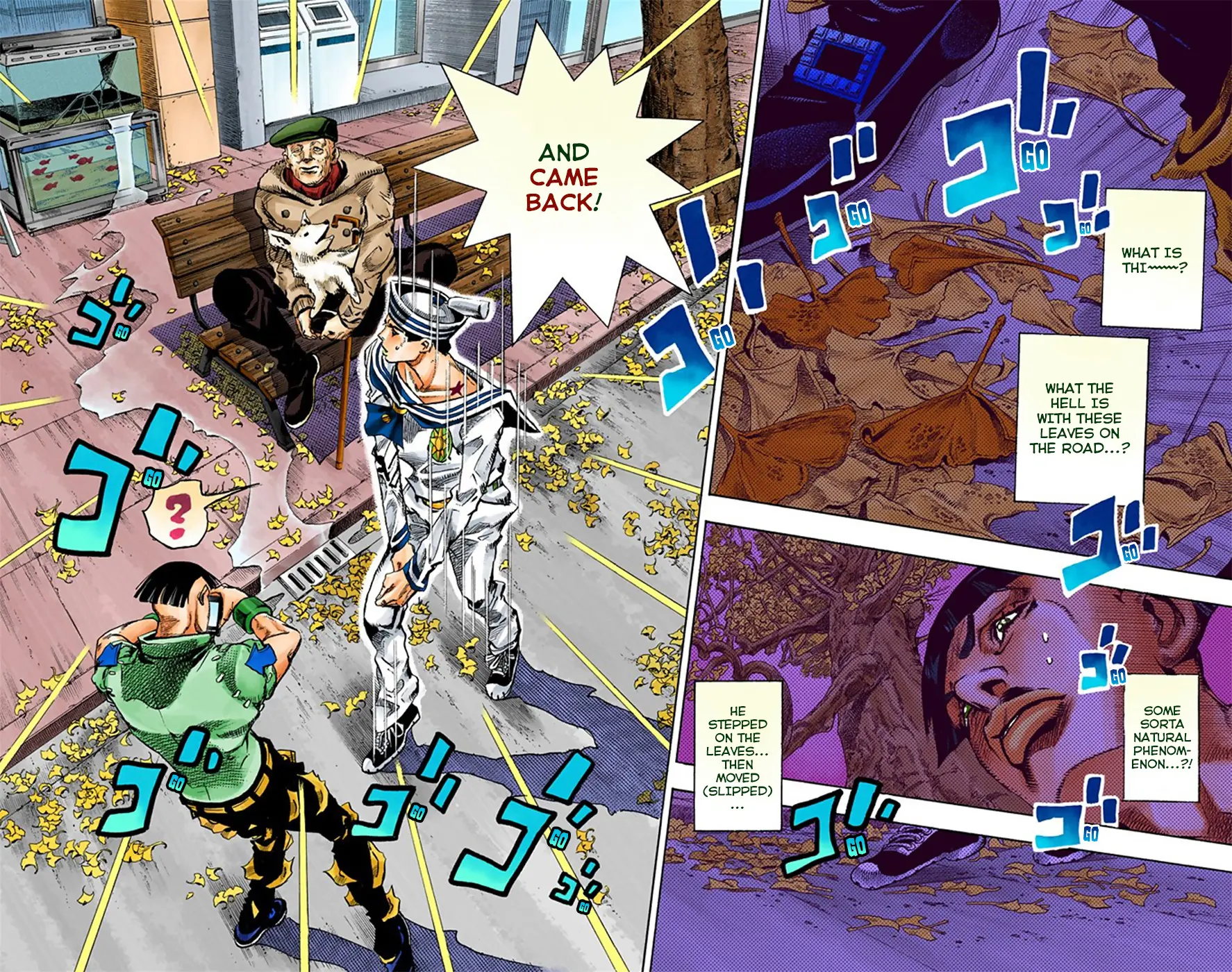 JoJo's Bizarre Adventure, Part 8: JoJolion Colored Manga, chapter 19, page 8