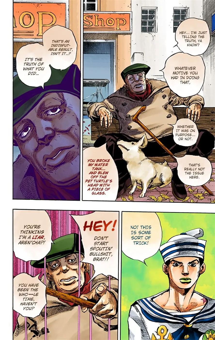 JoJo's Bizarre Adventure, Part 8: JoJolion Colored Manga, chapter 19, page 11