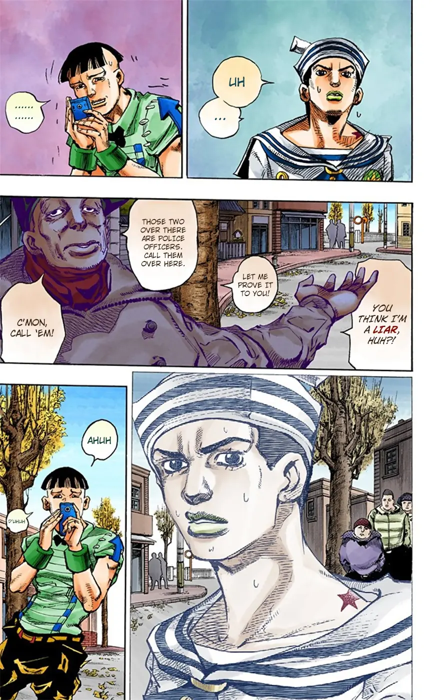 JoJo's Bizarre Adventure, Part 8: JoJolion Colored Manga, chapter 19, page 12