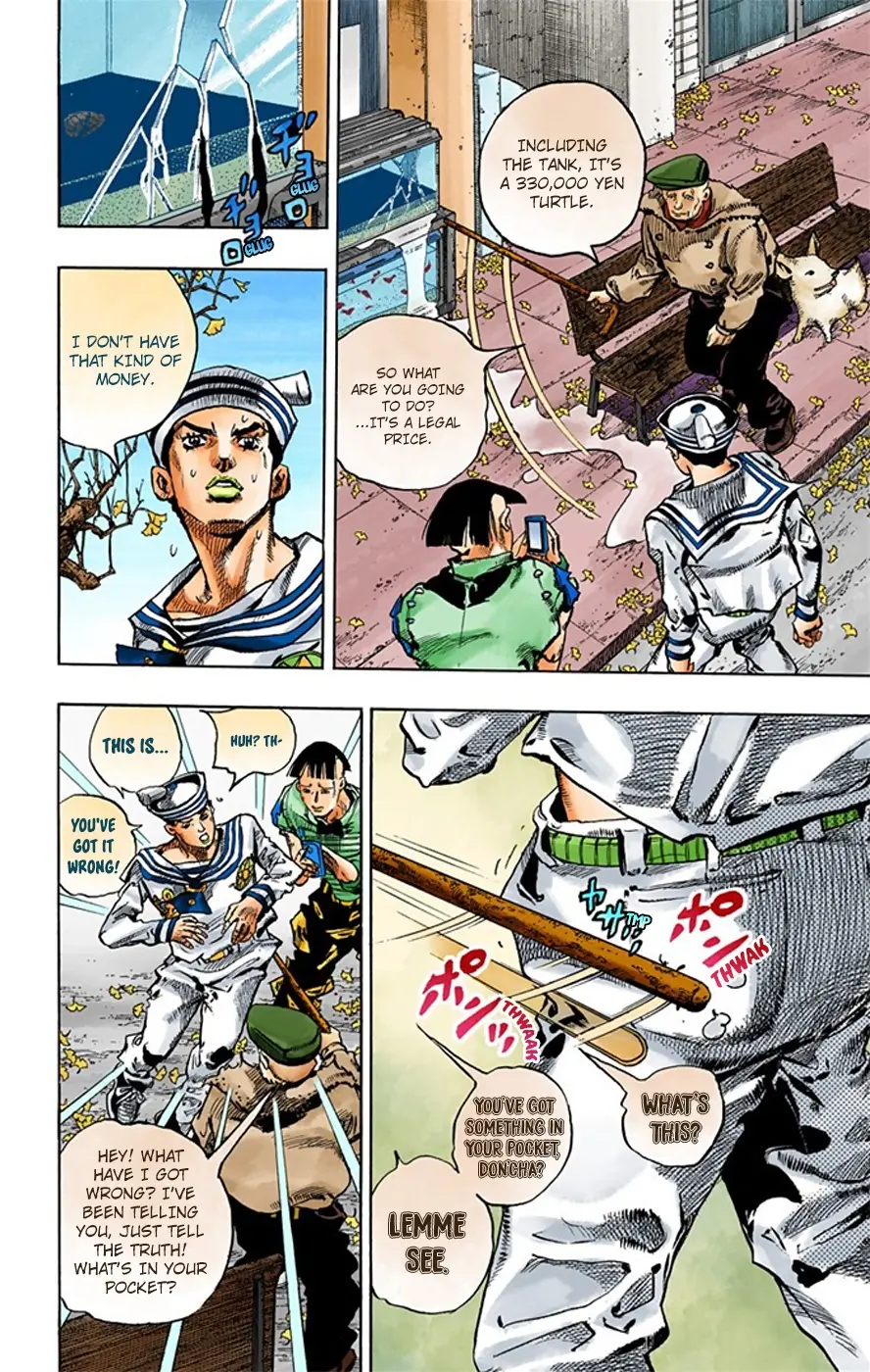 JoJo's Bizarre Adventure, Part 8: JoJolion Colored Manga, chapter 19, page 15