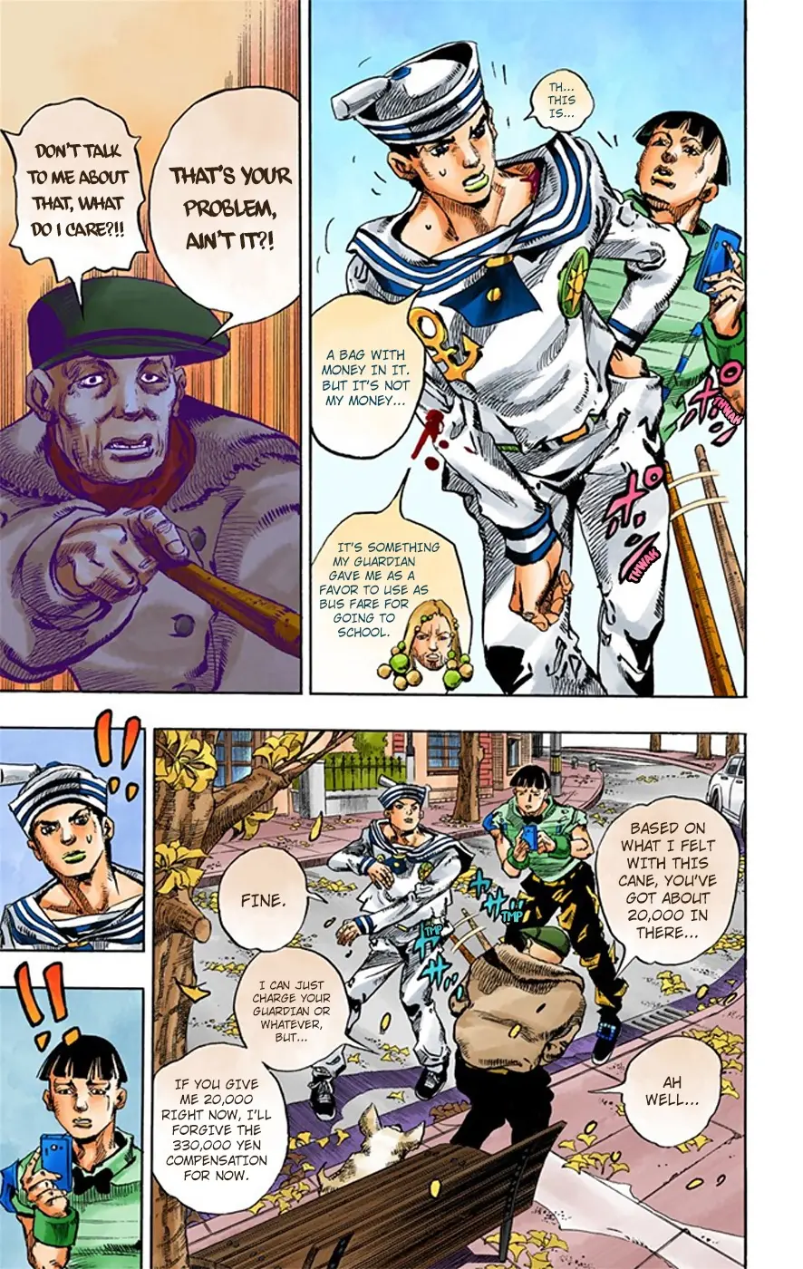 JoJo's Bizarre Adventure, Part 8: JoJolion Colored Manga, chapter 19, page 16