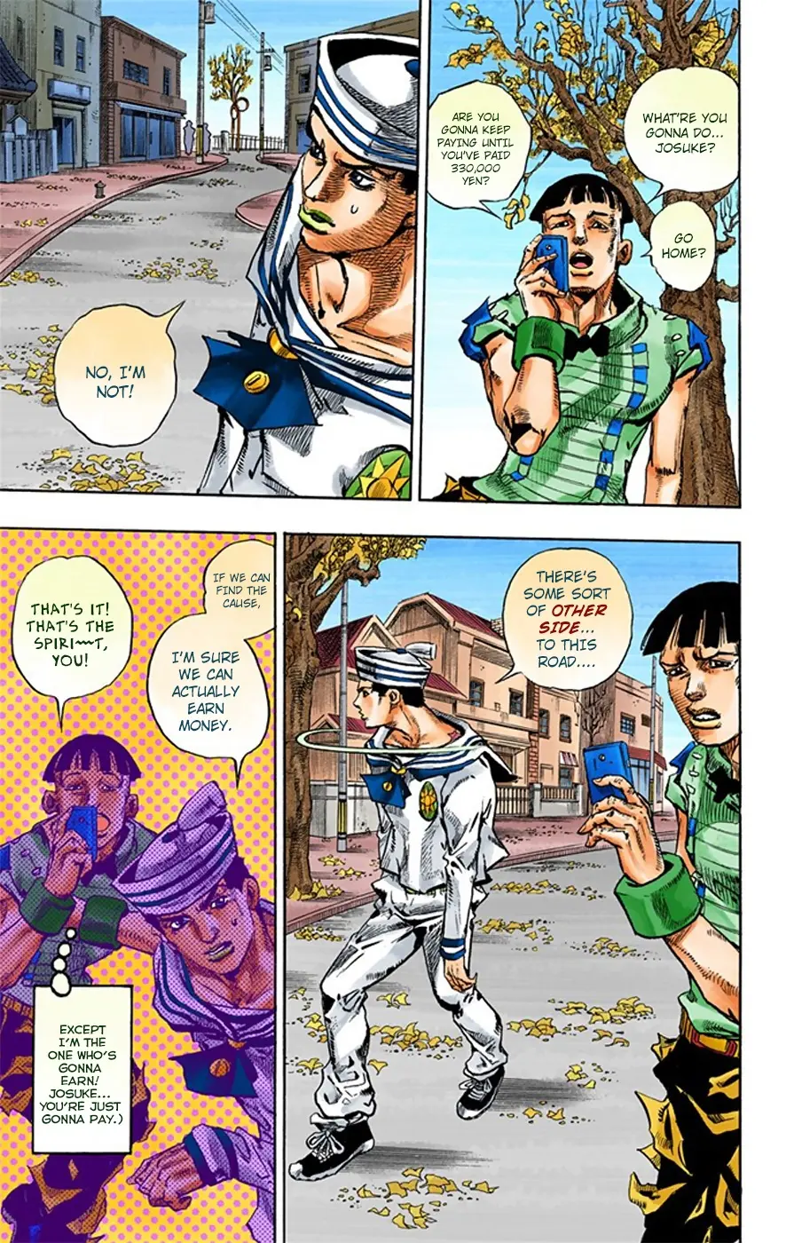 JoJo's Bizarre Adventure, Part 8: JoJolion Colored Manga, chapter 19, page 20