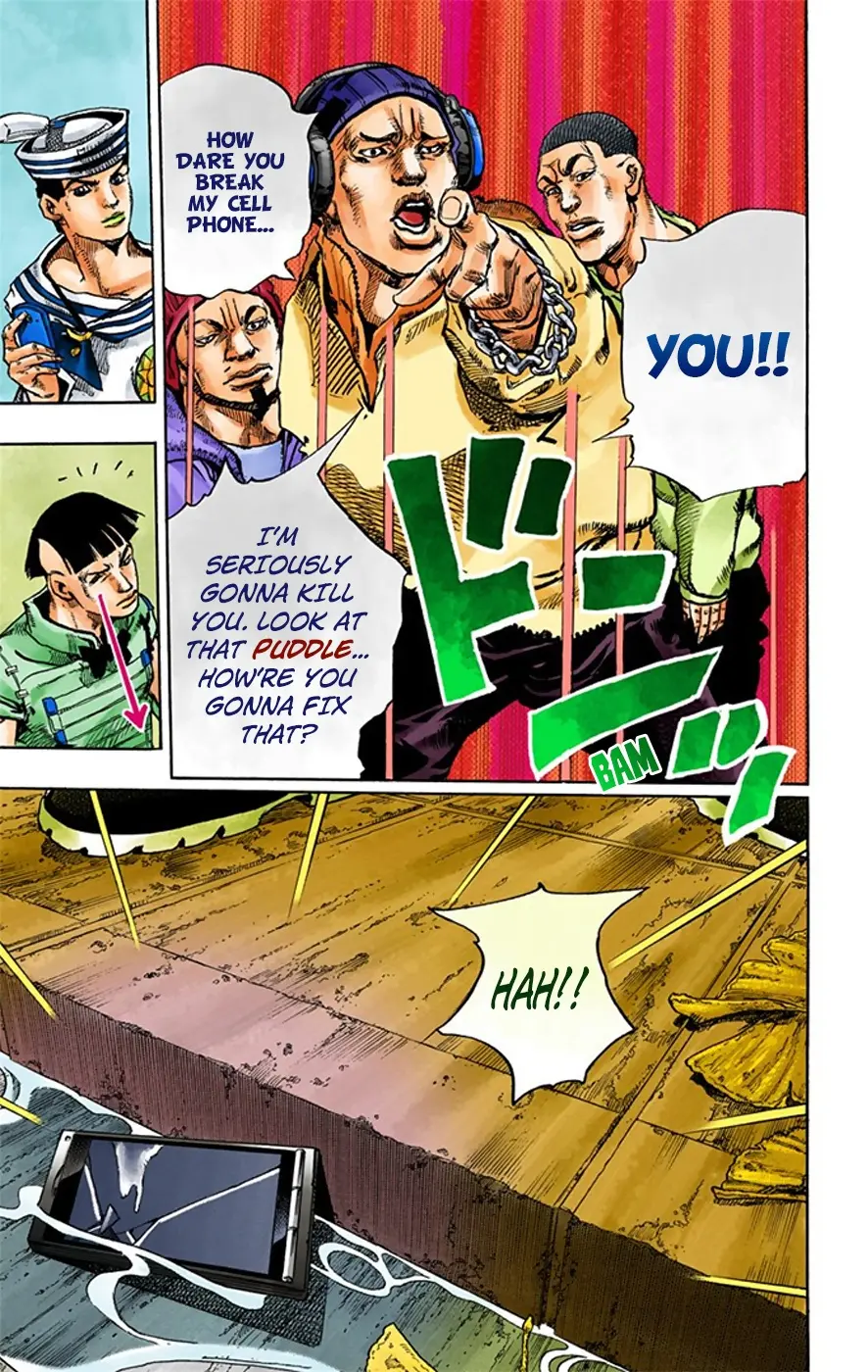 JoJo's Bizarre Adventure, Part 8: JoJolion Colored Manga, chapter 19, page 25