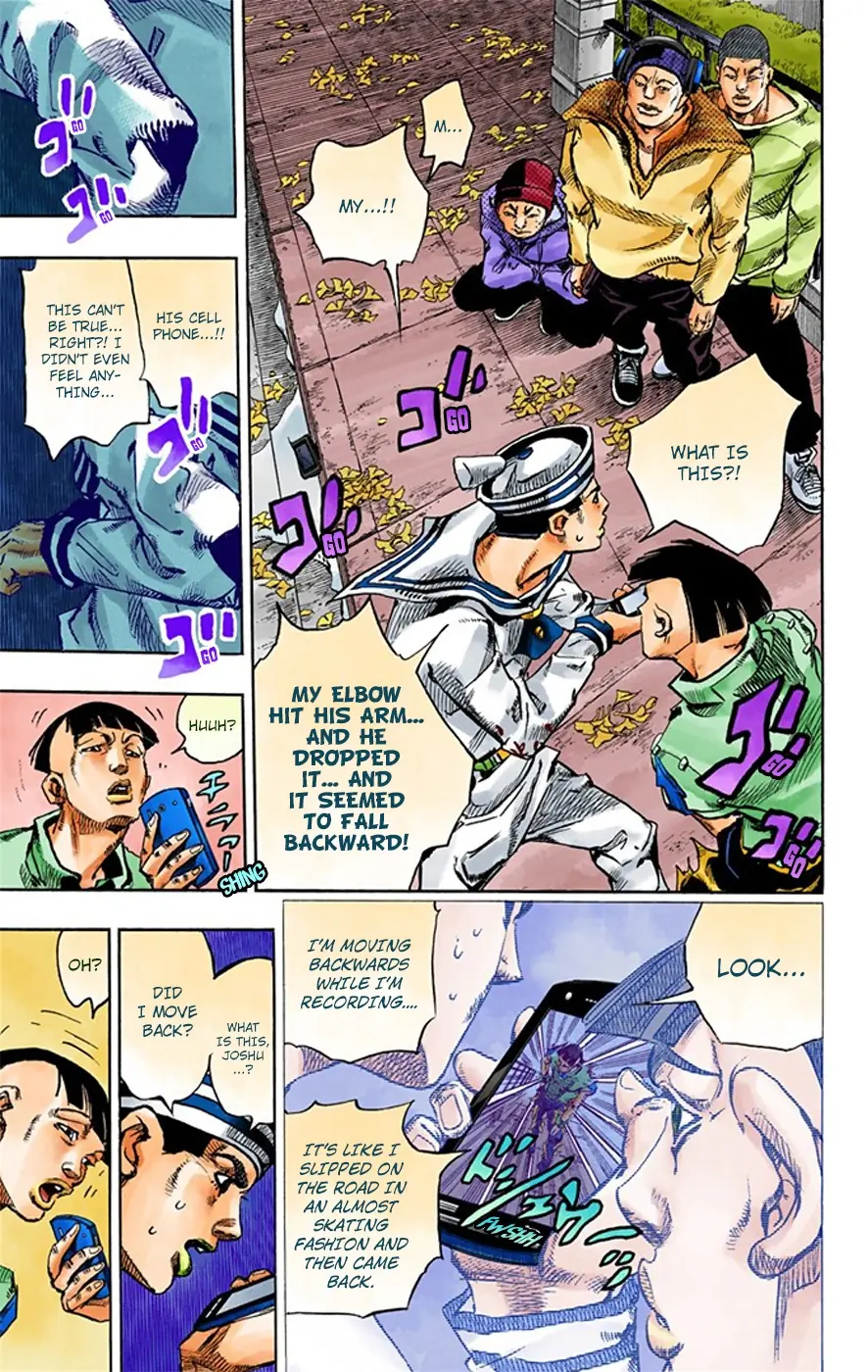 JoJo's Bizarre Adventure, Part 8: JoJolion Colored Manga, chapter 19, page 31