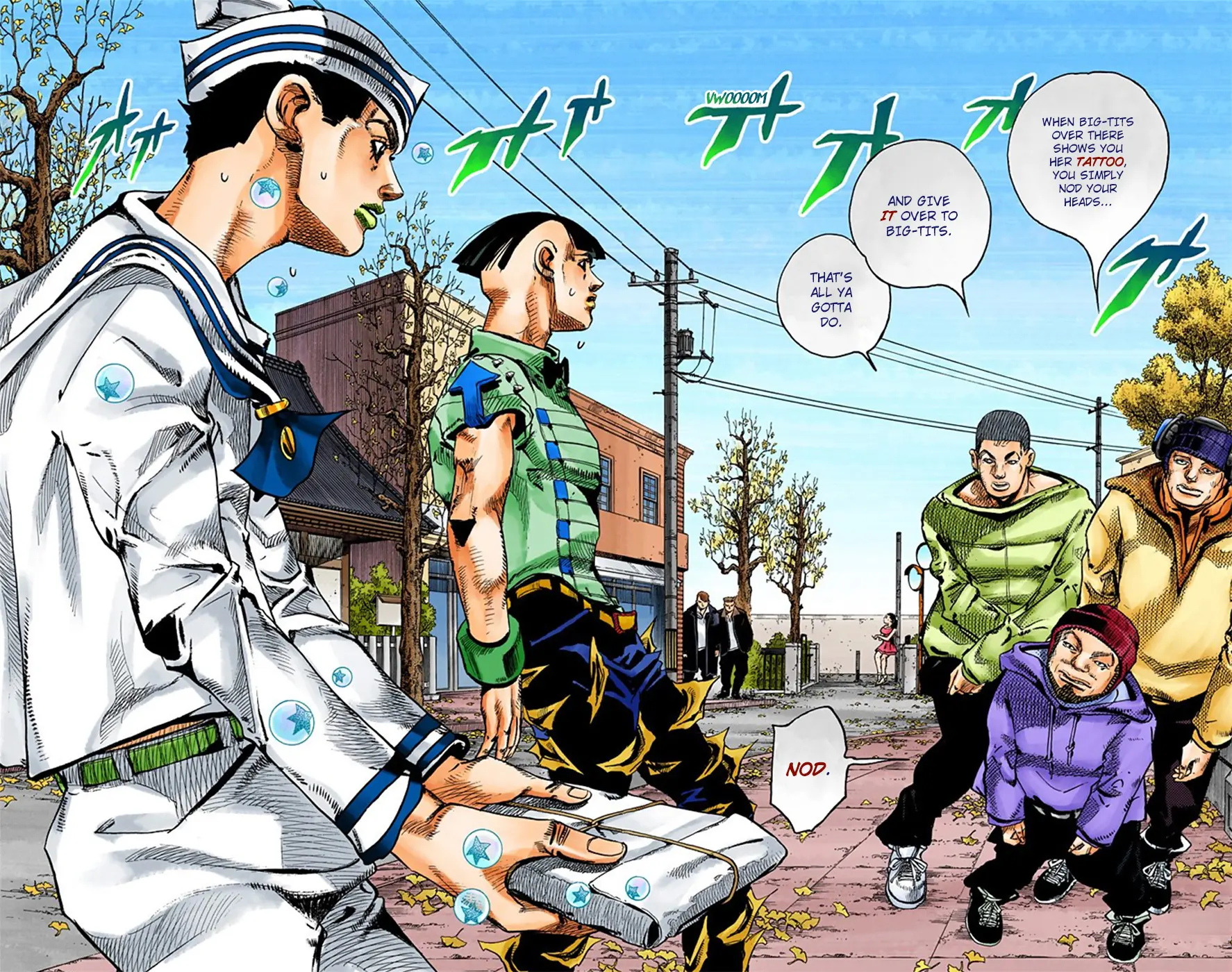 JoJo's Bizarre Adventure, Part 8: JoJolion Colored Manga, chapter 20, page 4