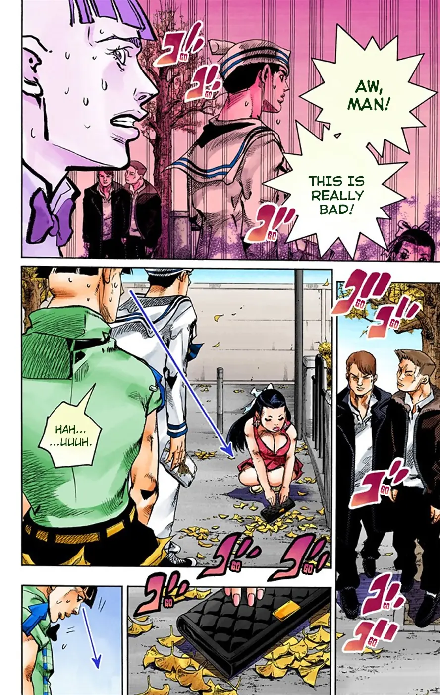 JoJo's Bizarre Adventure, Part 8: JoJolion Colored Manga, chapter 20, page 14