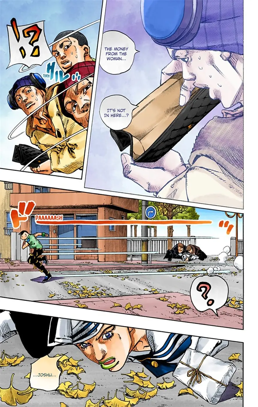 JoJo's Bizarre Adventure, Part 8: JoJolion Colored Manga, chapter 20, page 28