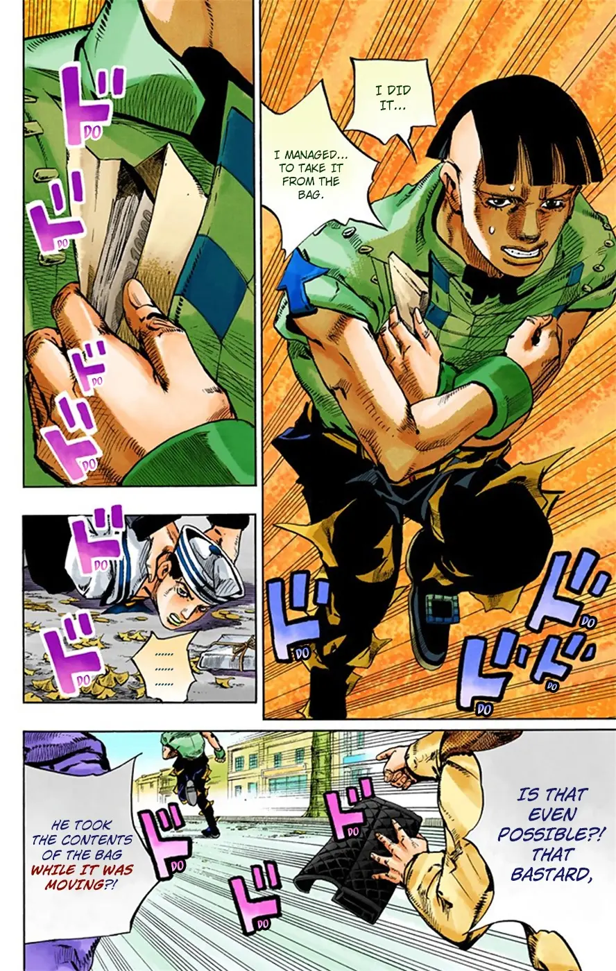 JoJo's Bizarre Adventure, Part 8: JoJolion Colored Manga, chapter 20, page 30
